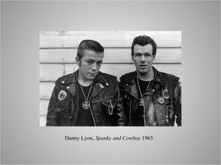 Danny Lyon,  Spanky and Cowboy  1965   