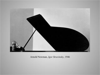 Arnold Newman,  Igor Stravinsky , 1946 