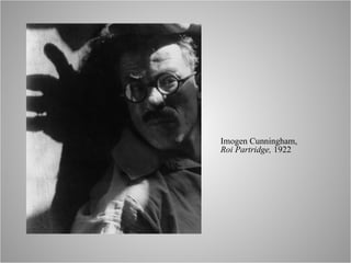 Imogen Cunningham, Roi Partridge,  1922 