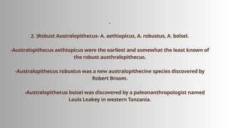 LOOKING BACK AT HUMAN BIOCULTURAL AND SOCIAL EVOLUTION AND TRACING THE ...