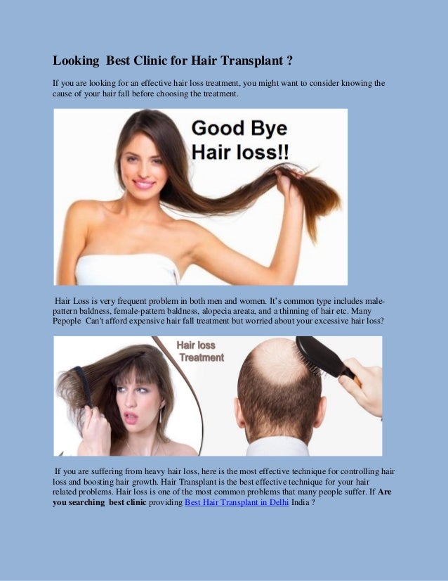 Looking Best Clinic For Hair Transplant
