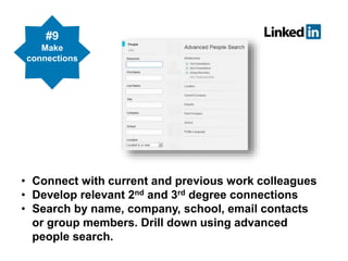 Looking beyond the CV: Developing a LinkedIn Profile
