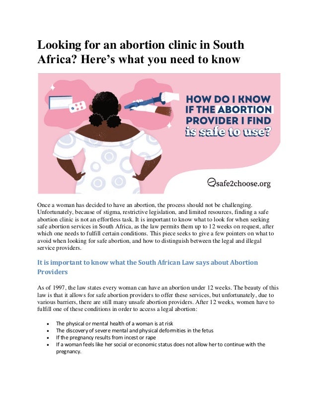 Looking for an abortion clinic in South Africa? Here’s what you need to know 2 looking for an abortion clinic in south africa heres what you need to know 1 638
