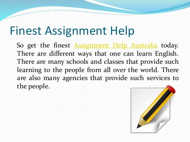 Assignment help in australia