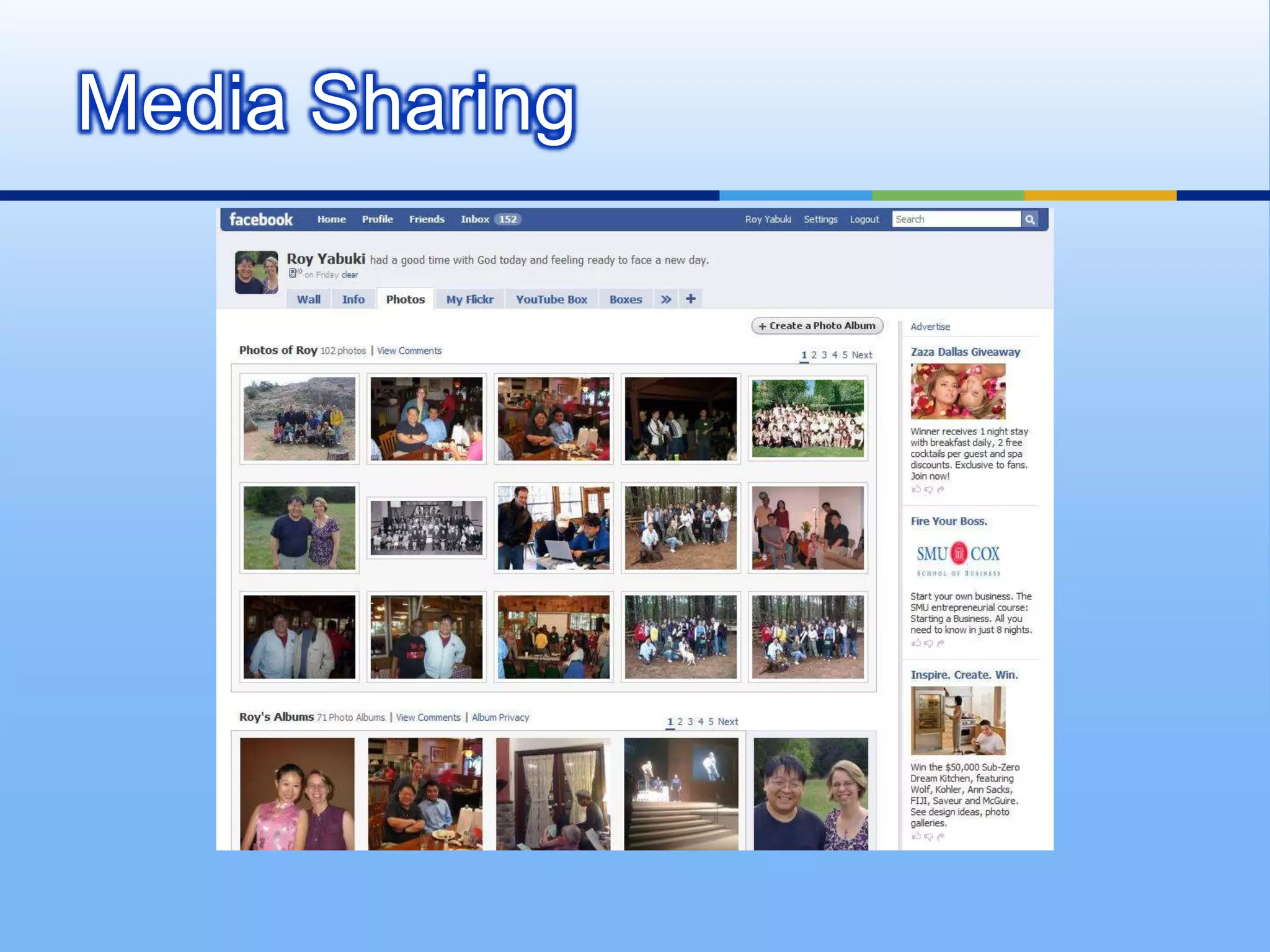 Media Sharing
 