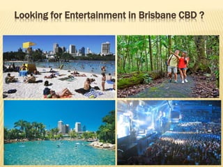 Looking for Entertainment in Brisbane CBD ?
 