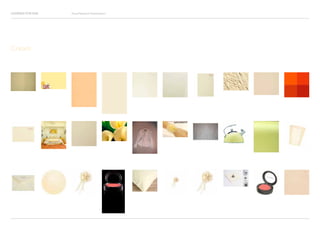 Looking for Hue Visual Research Presentation
Cream
 
