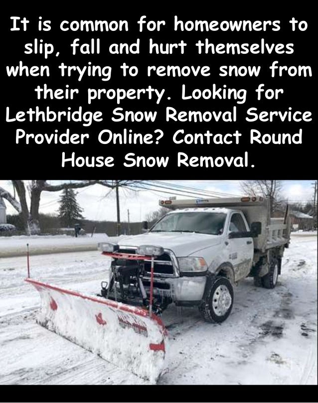 Looking For Lethbridge Snow Removal Services Near Me