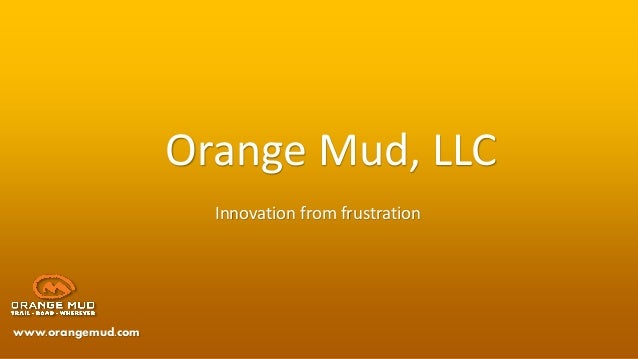 orange mud hydration
