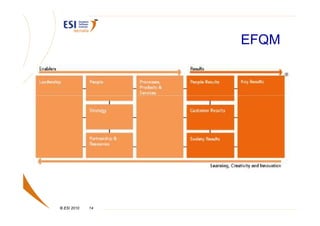 EFQM




© ESI 2010   14
 
