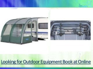 Looking for Outdoor Equipment Book at Online

 
