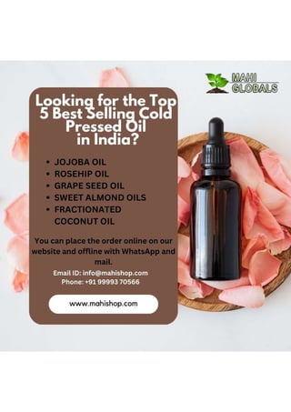 Looking for the Top 5 Best Selling Cold Pressed Oil in India.pdf