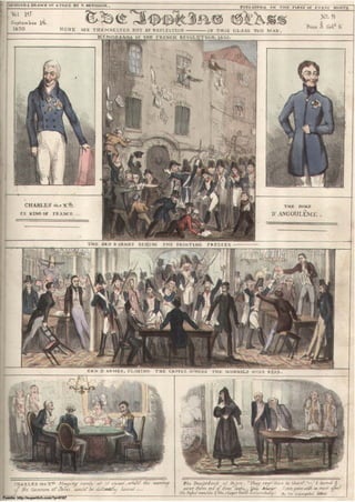 La revolución de 1830, en Francia, según The Looking Glass.