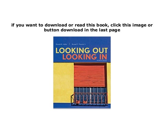 Download P D F Library Looking Out Looking In 15th Edition F