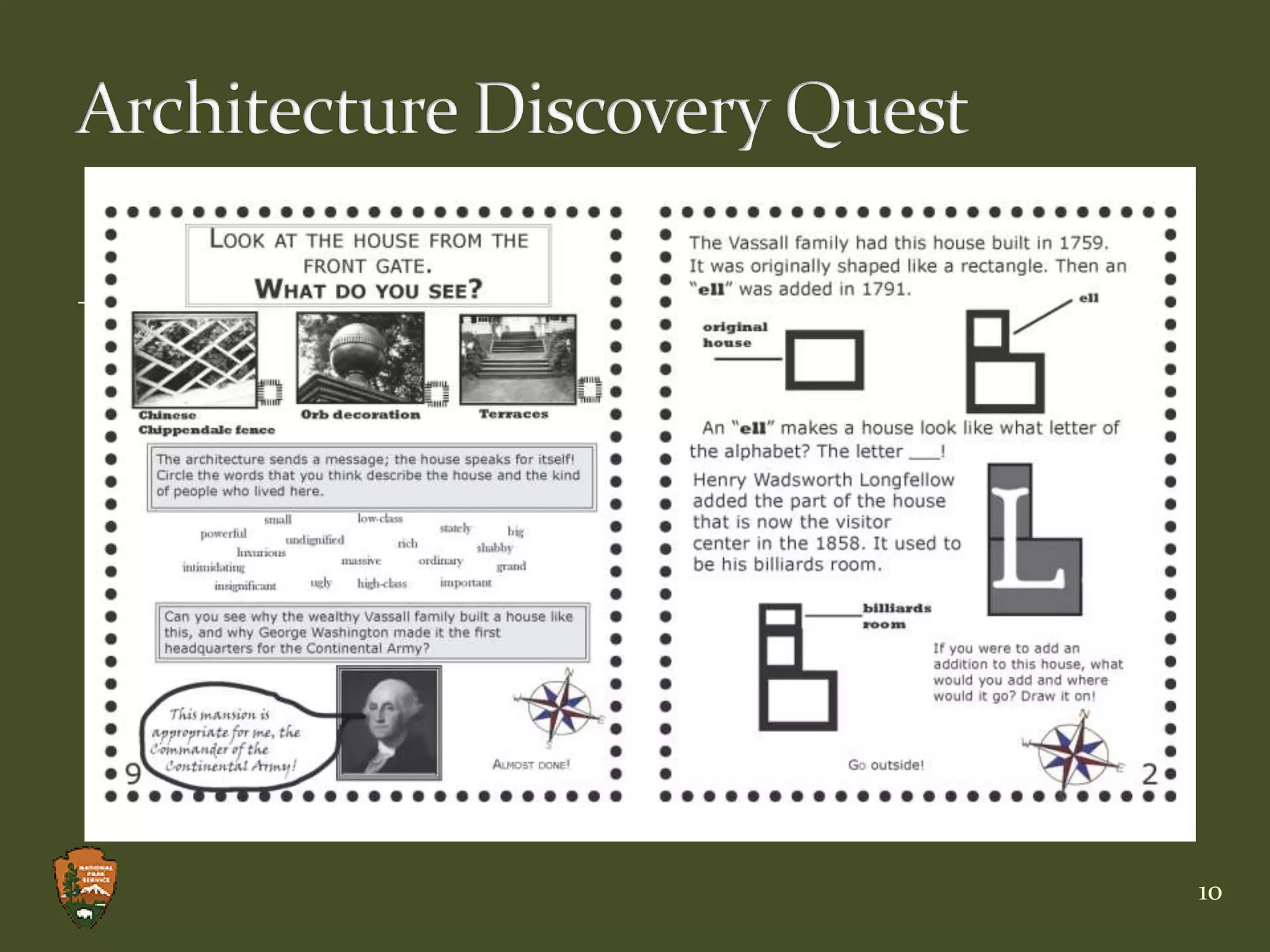 Living History – InterviewsMary Smith & Frances Wetherell, Henry Longfellow’s great-granddaughtersSylvia Maynard & Concordant Volunteers6