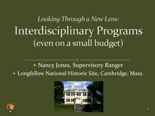 Looking Through a New Lens:Interdisciplinary Programs (even on a small budget) ,[object Object]