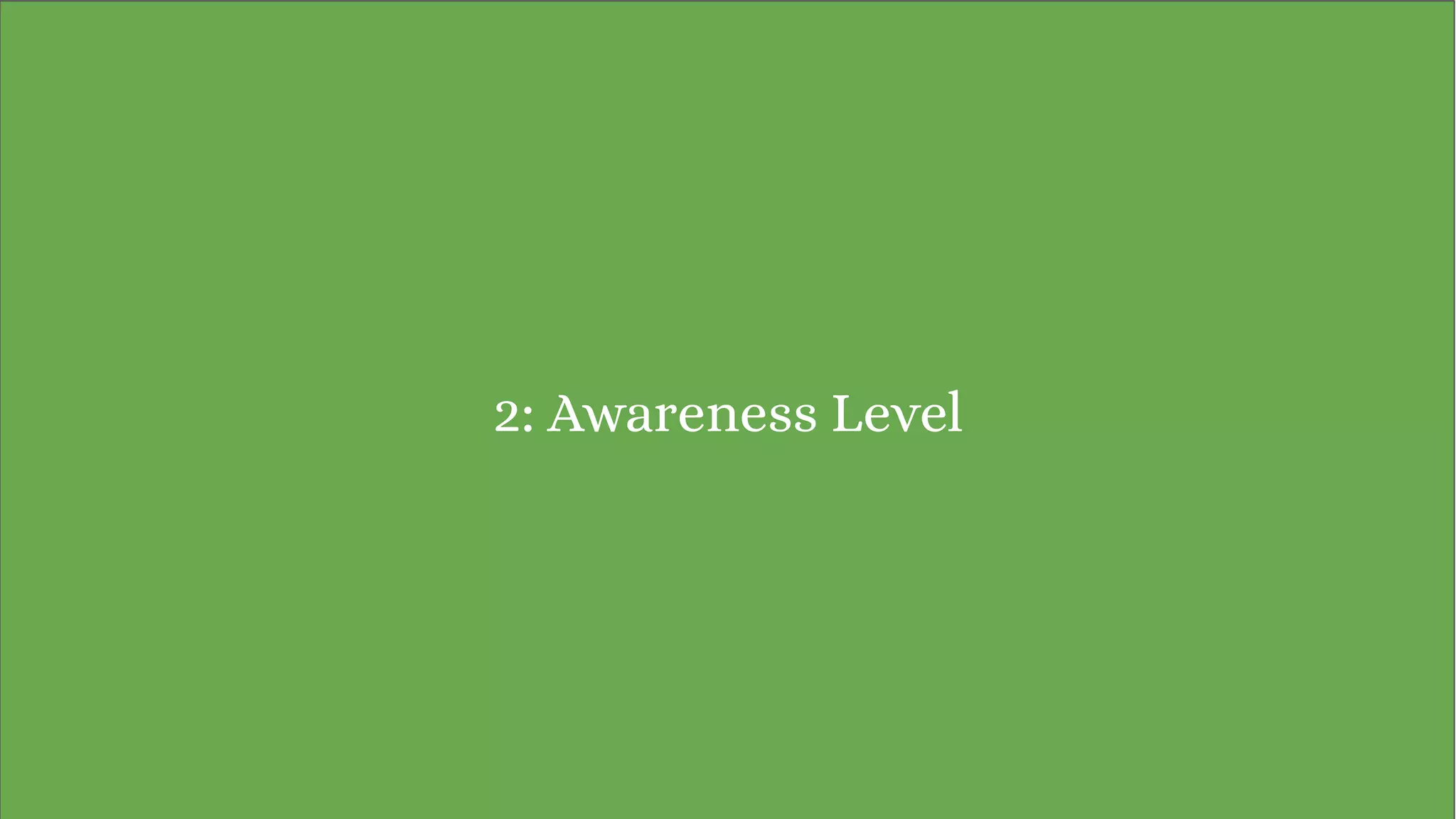 1: Methodical and Impulsive
2: Awareness Level
 