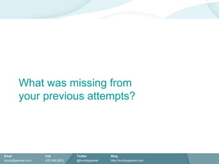 Co-founded and sold a collaboration software company to Rational Software. Also co-authored 3 books on software configuration management and defect tracking for Rational and IBM