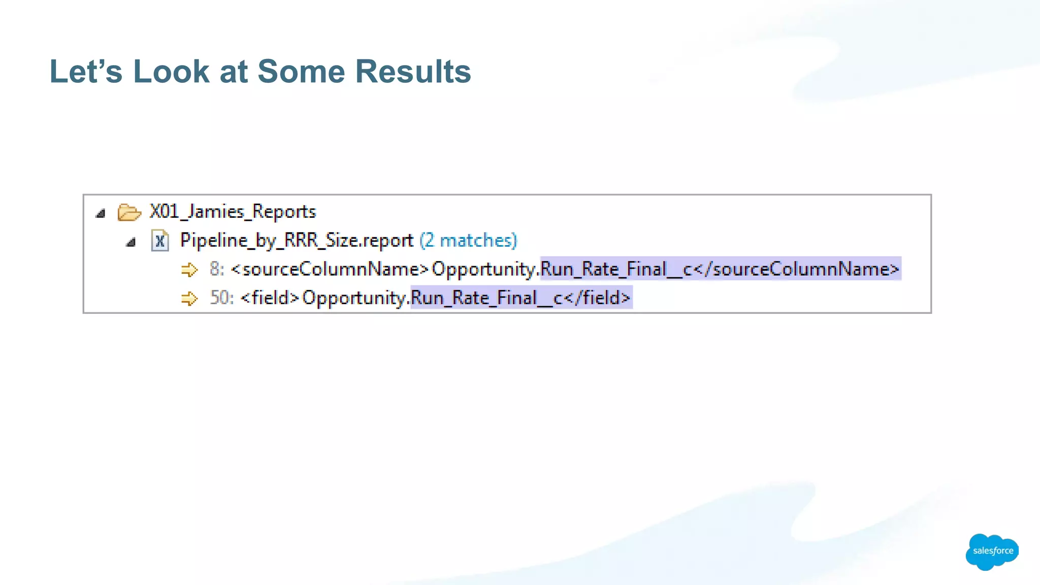 Let’s Look at Some Results
 