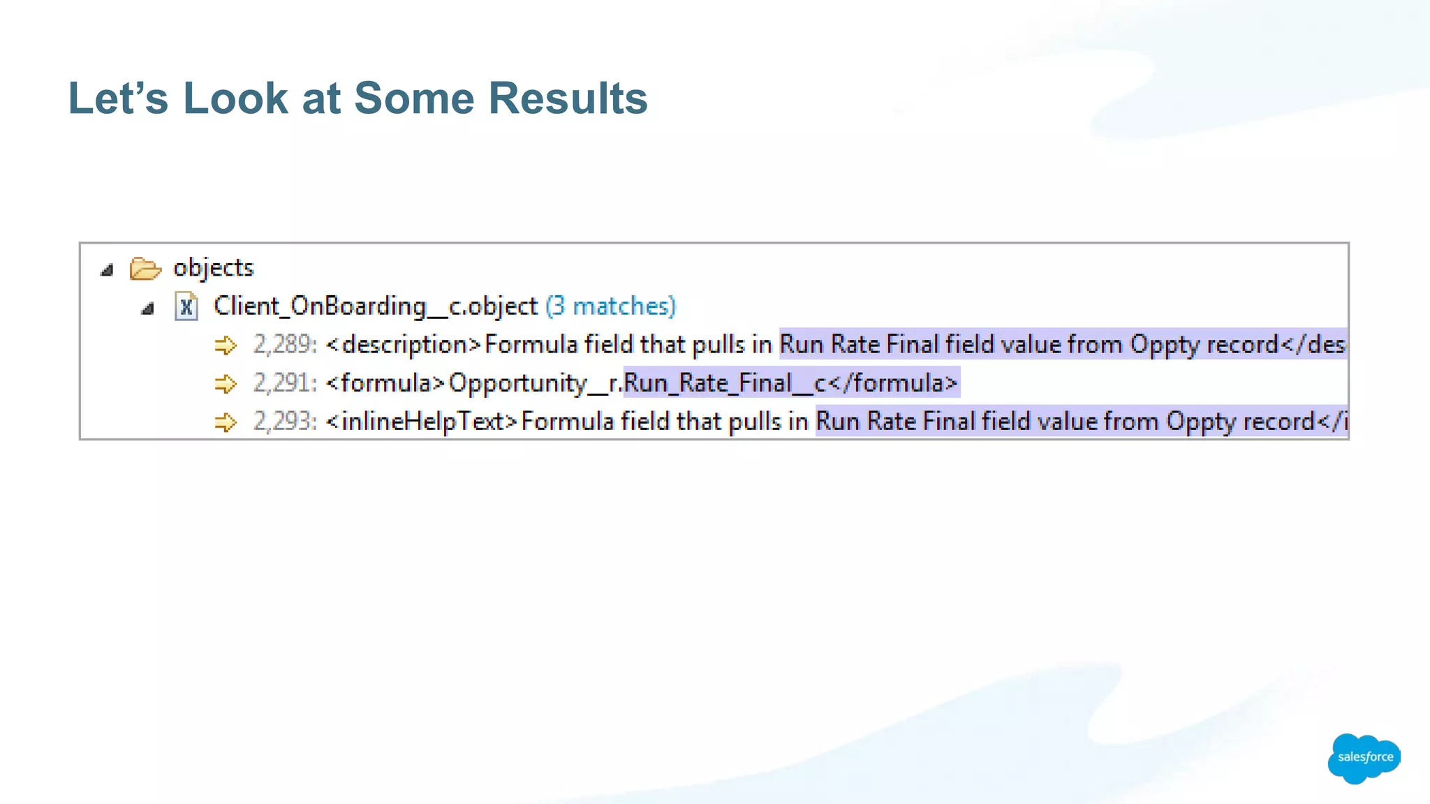 Let’s Look at Some Results
 