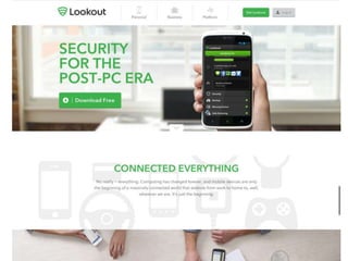 Lookout's New Website