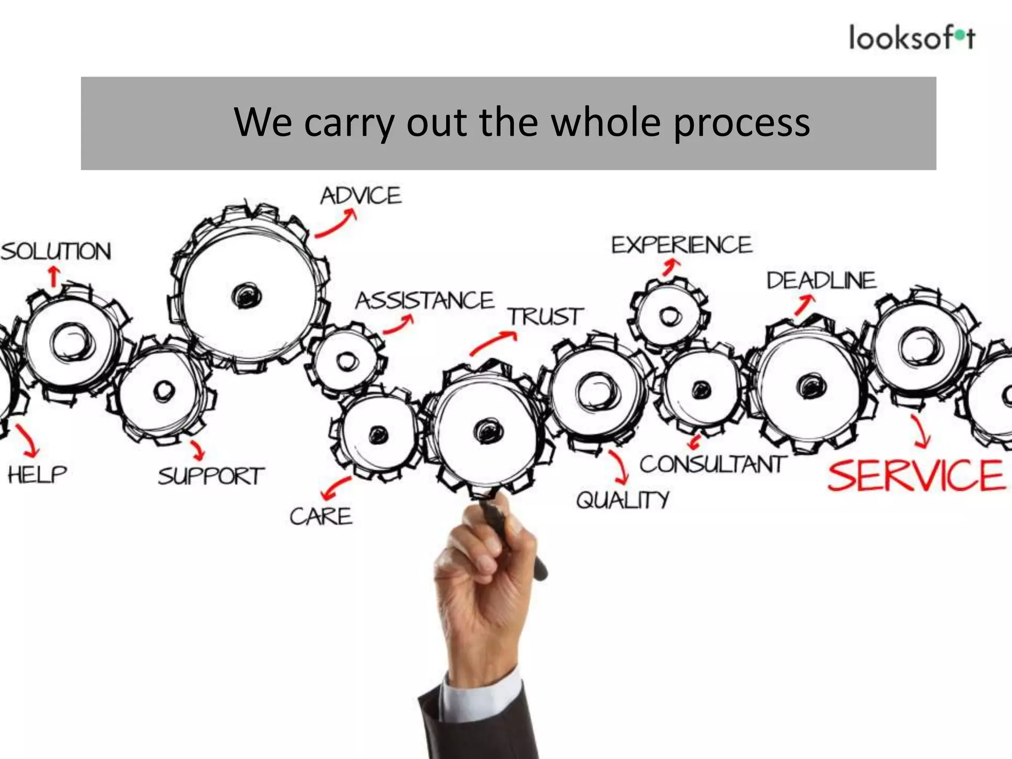 We carry out the whole process
 