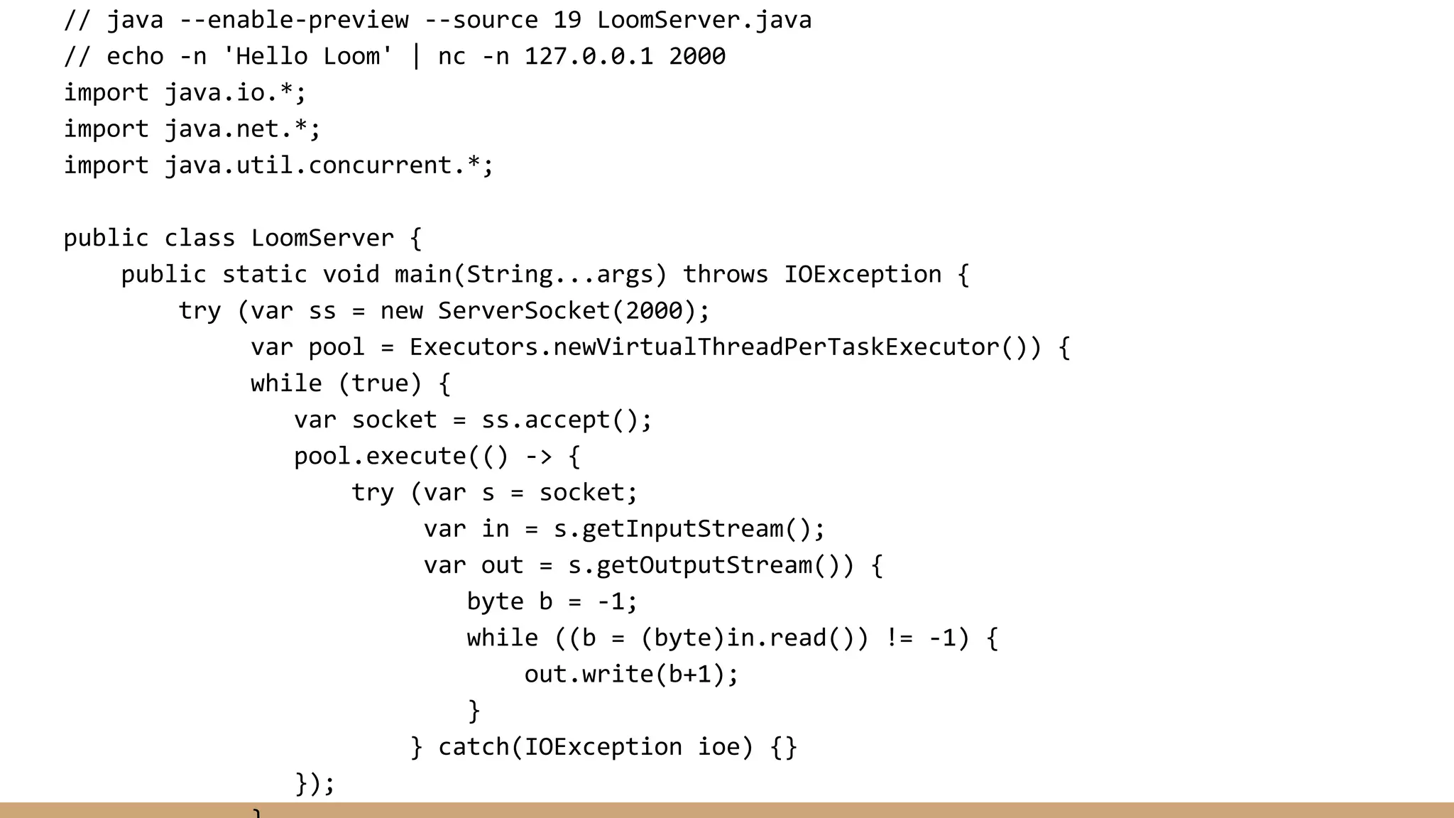 Looming Marvelous - Virtual Threads in Java