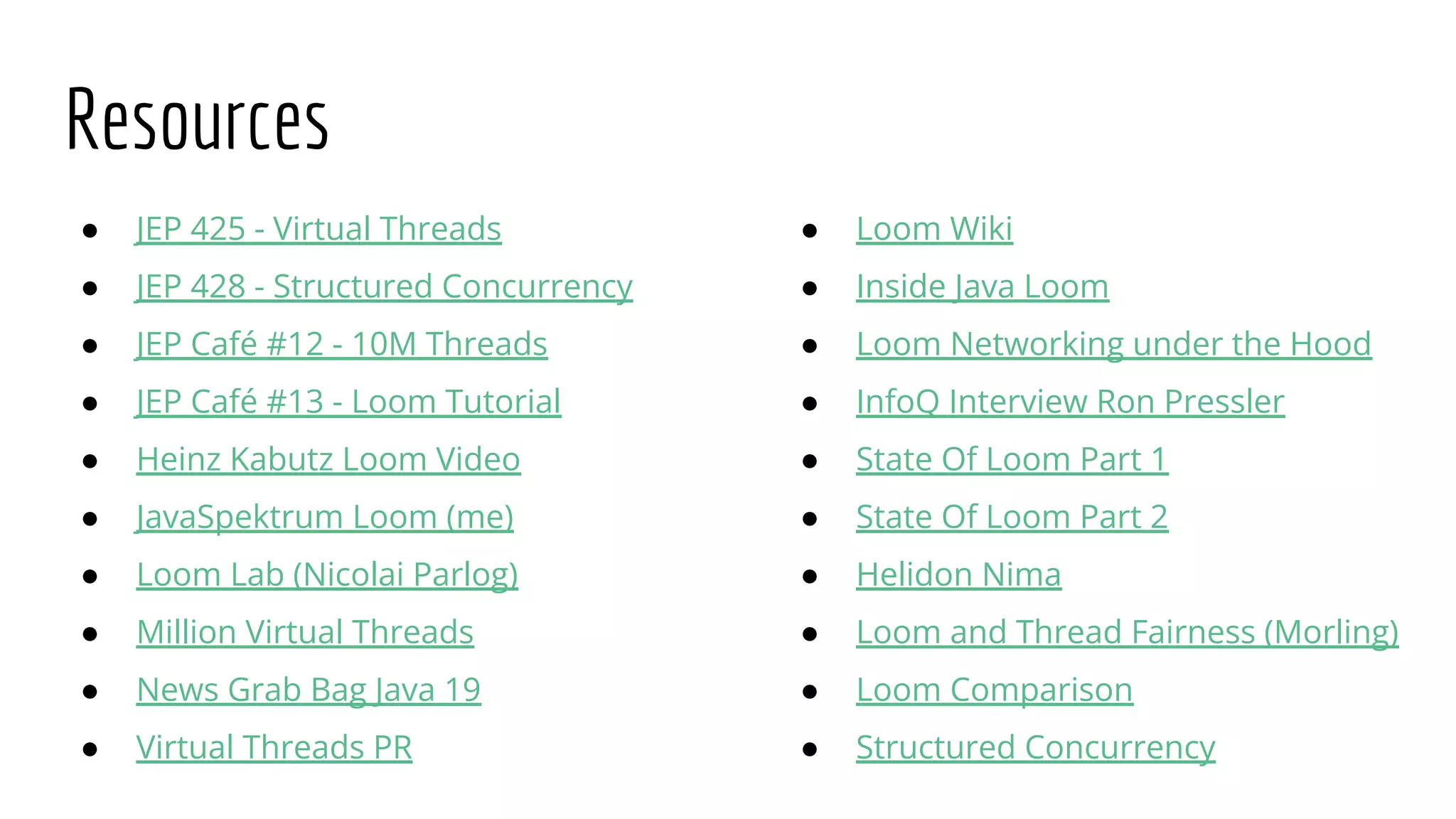 Looming Marvelous - Virtual Threads in Java