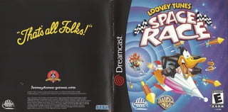 Looney tunes space race manual ntsc dreamcast