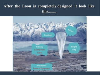 After  the  Loon  is  completely designed  it  look  like After  the  Loon  is  completely designed  it  look  like 
this........this........
 