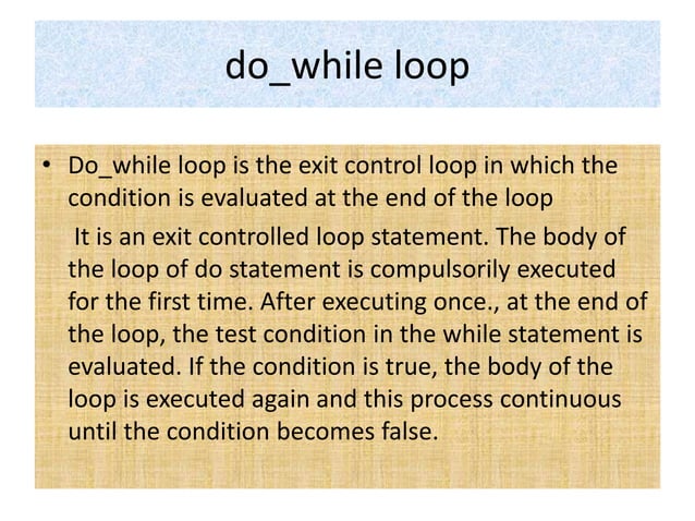 Loop (Computer programming and utilization)