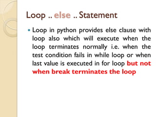 LOOPS TOPIC FOR CLASS XI PYTHON SYLLABUS | PDF