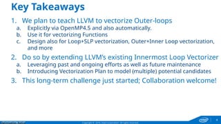 Existing Loop Extending LLVM LoopVectorizer with OpenMP4.5 SIMD and Outer Loop Auto ...