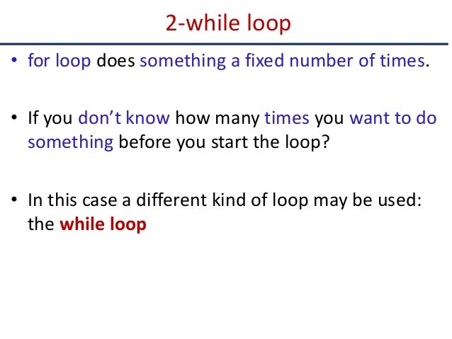 Loop c++