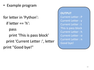 Loop control structure | PPT