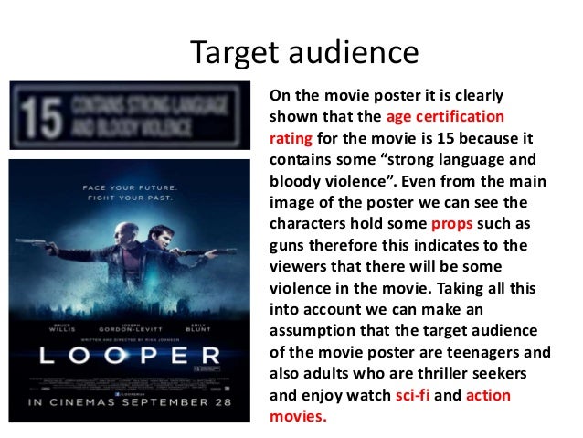 Looper Poster Analysis