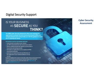 Digital Security Support
Cyber Security
Assessment
 