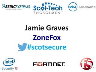 Jamie Graves
ZoneFox
#scotsecure
 