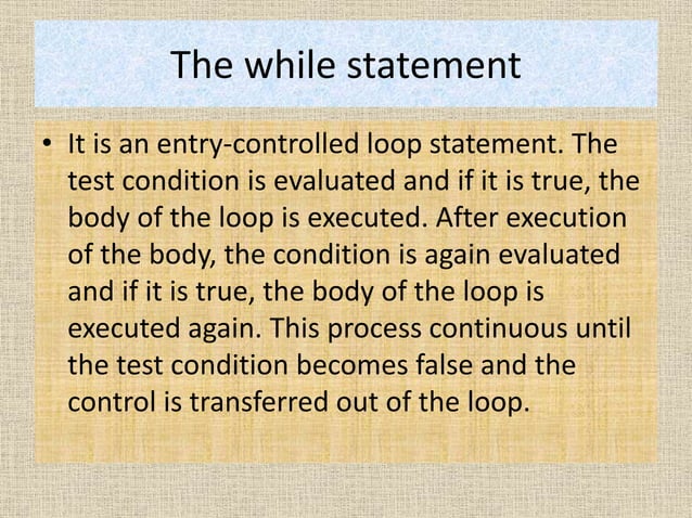 Looping (Computer programming and utilization) | PPT