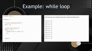 Loops | PPT