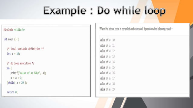 Loops | PPTX