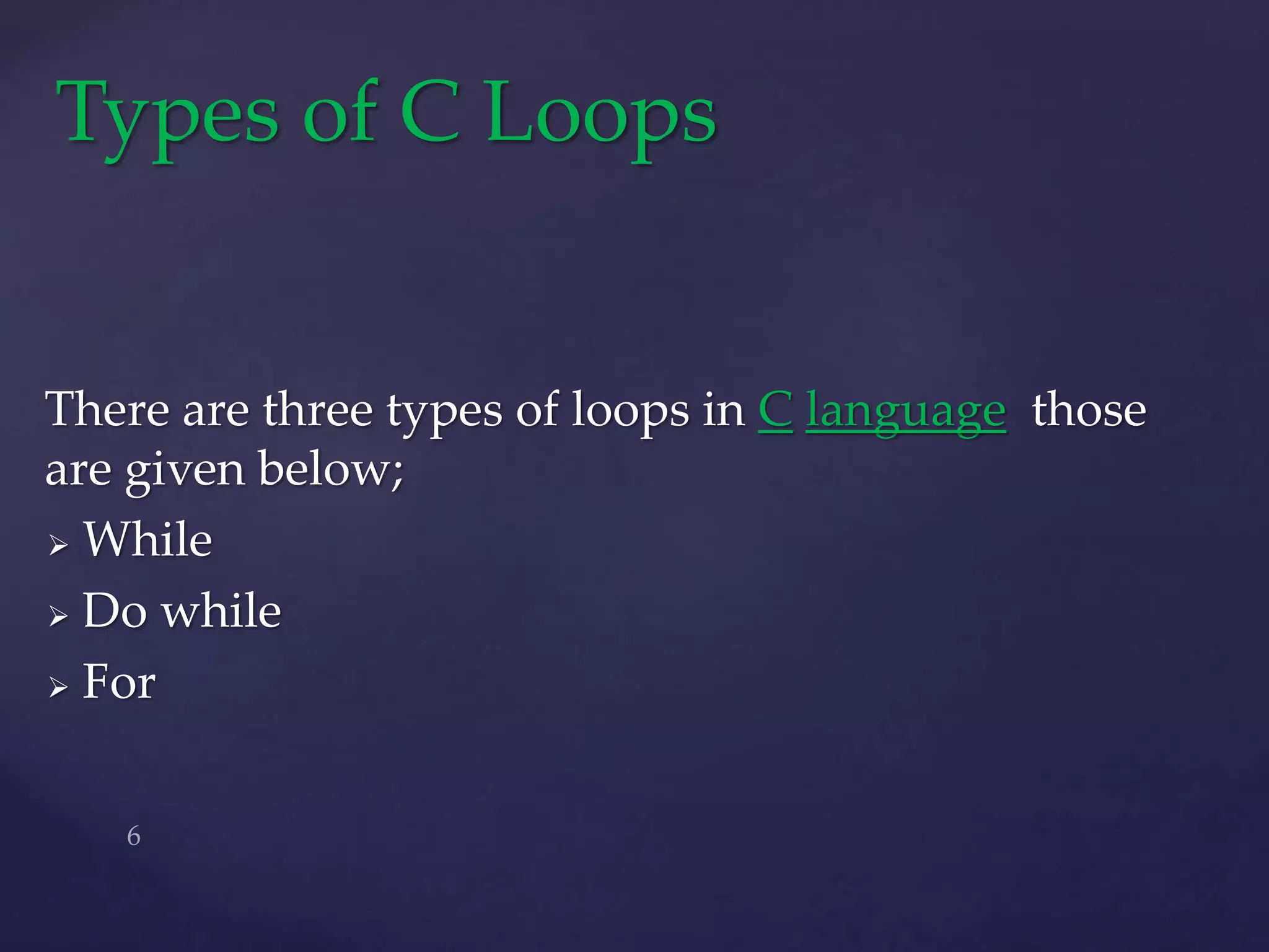LOOPING IN C- PROGRAMMING.pptx
