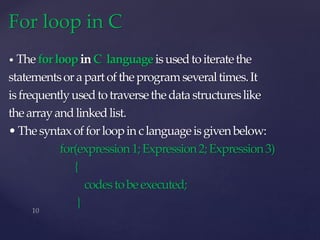LOOPING IN C- PROGRAMMING.pptx