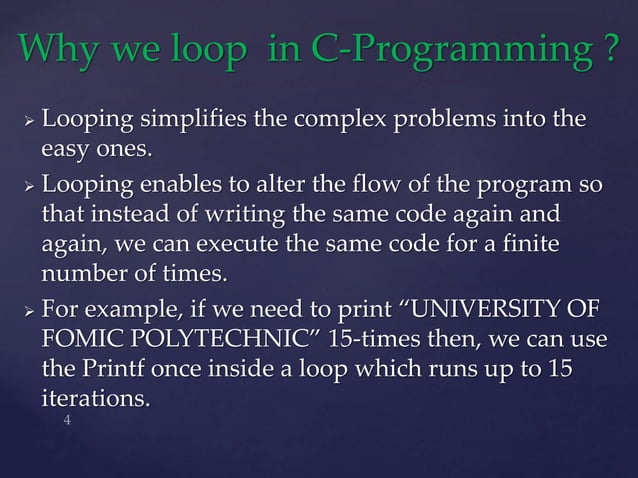 LOOPING IN C- PROGRAMMING.pptx