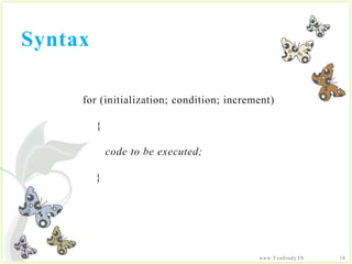 Looping statement | PPTX