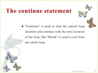 Looping statement | PPTX