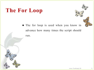 Looping Sentence Looping statement | PPTX