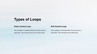 LOOPING_STATEMENT c++ pptx from bgctub university | PPT