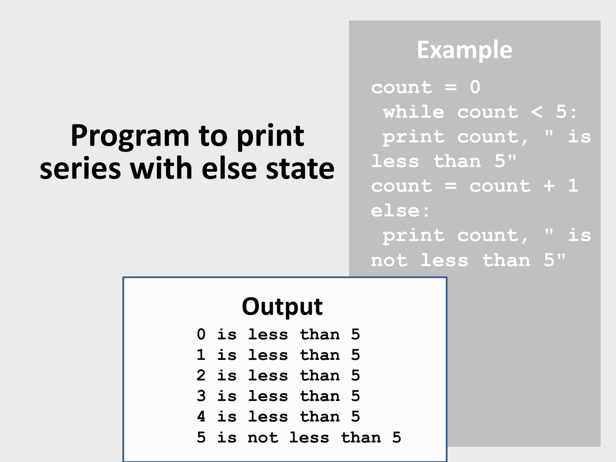 Looping statement in python | PPT