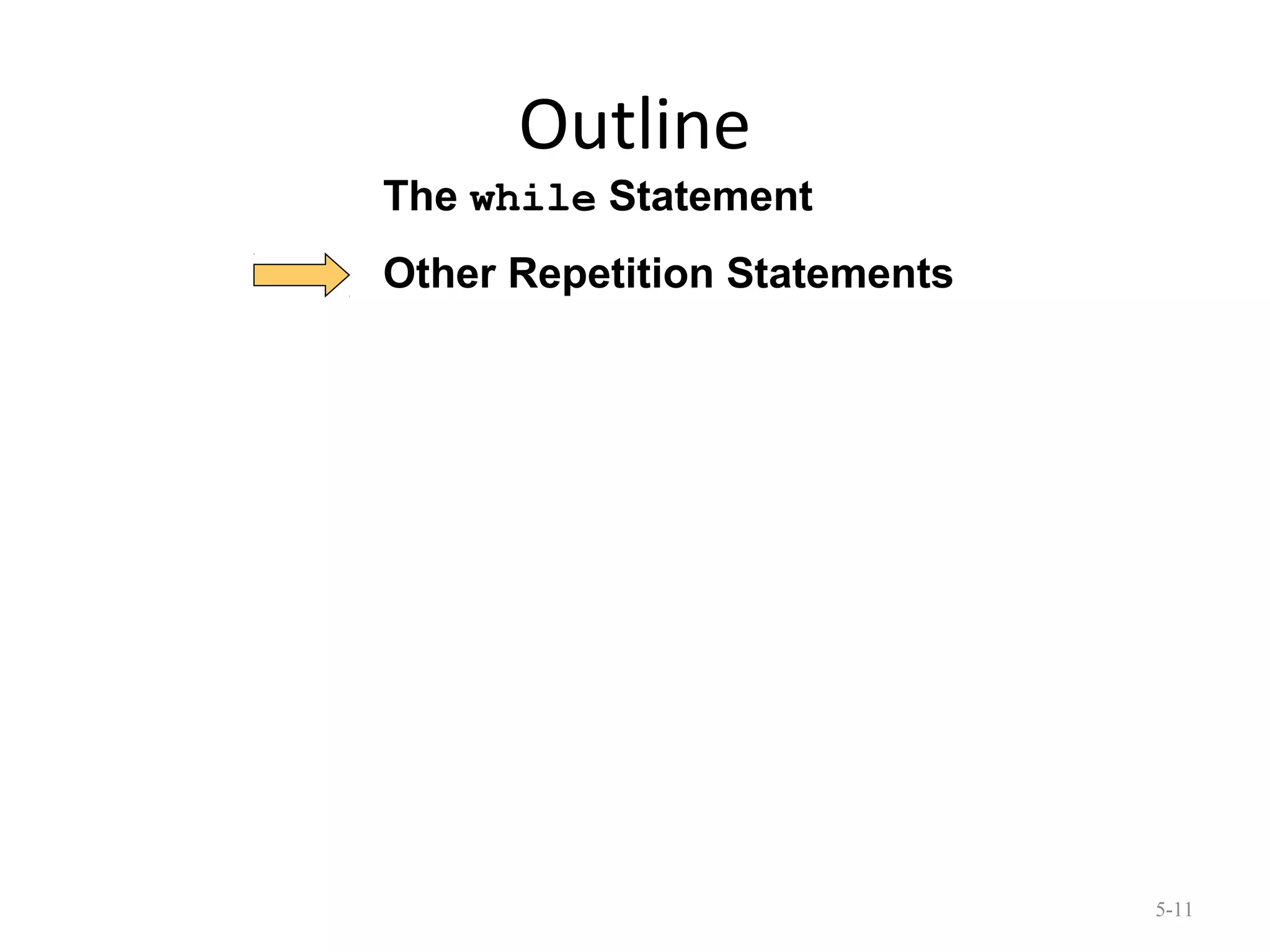 Looping statements in Java | PPT | Programming Languages | Computing